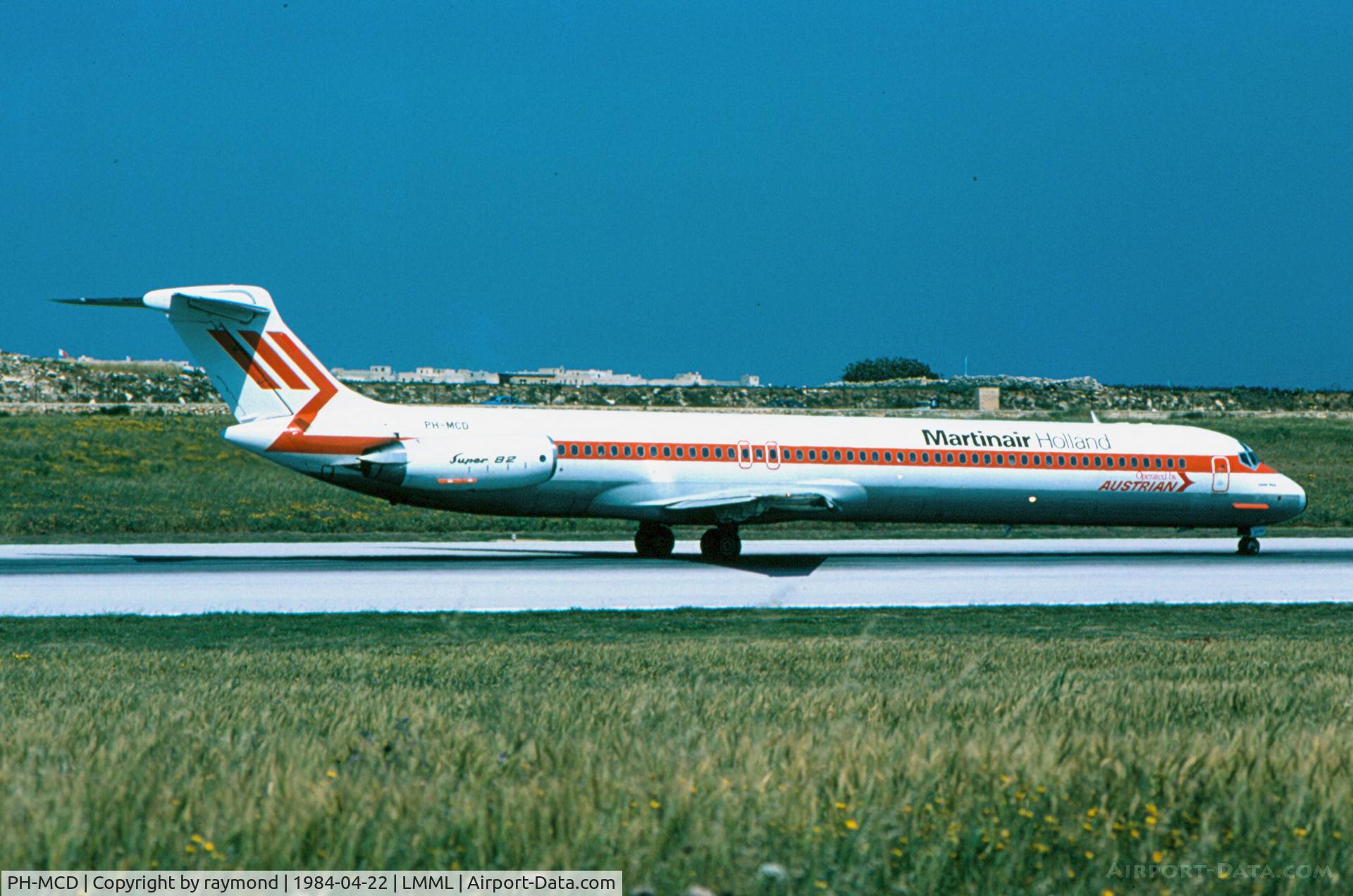 PH-MCD, 1983 McDonnell Douglas MD-82 (DC-9-82) C/N 48022, MD82 PH-MCD Martinair Holland