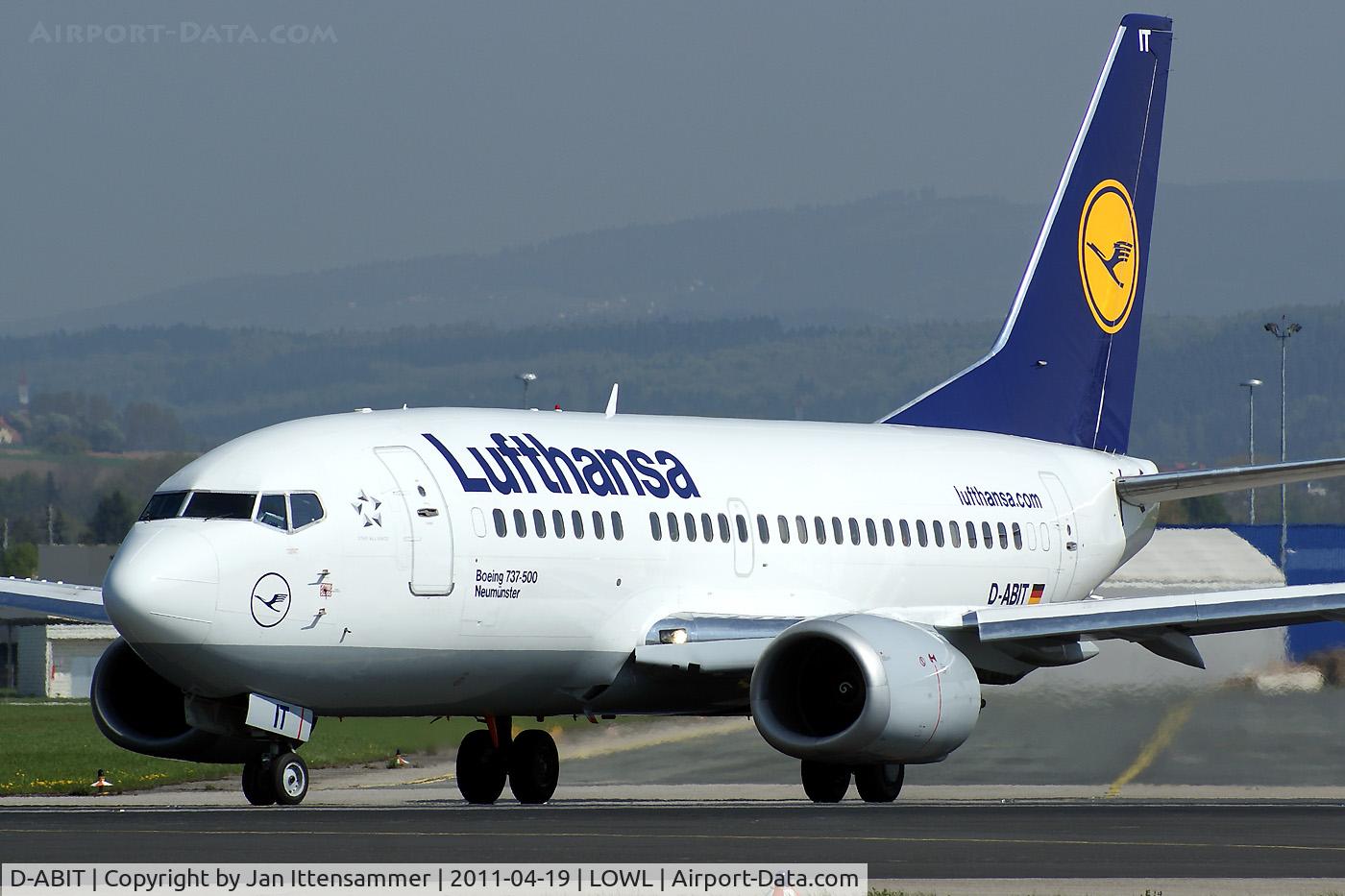 D-ABIT, 1991 Boeing 737-530 C/N 24943, D-ABIT @ LOWL