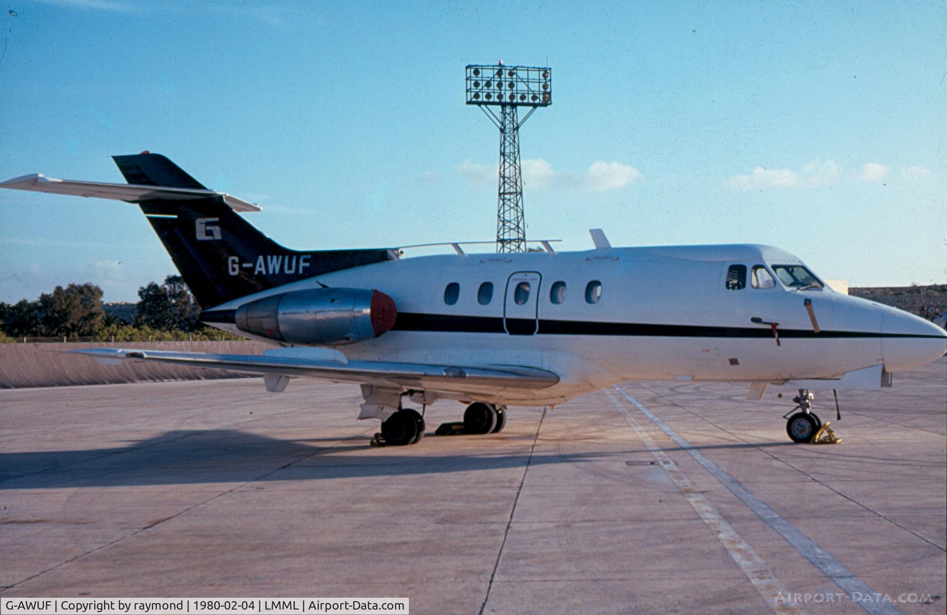 G-AWUF, 1966 Hawker Siddeley HS.125 Series 1B/522 C/N 25106, HS125 G-AWUF McAlpine Aviation
