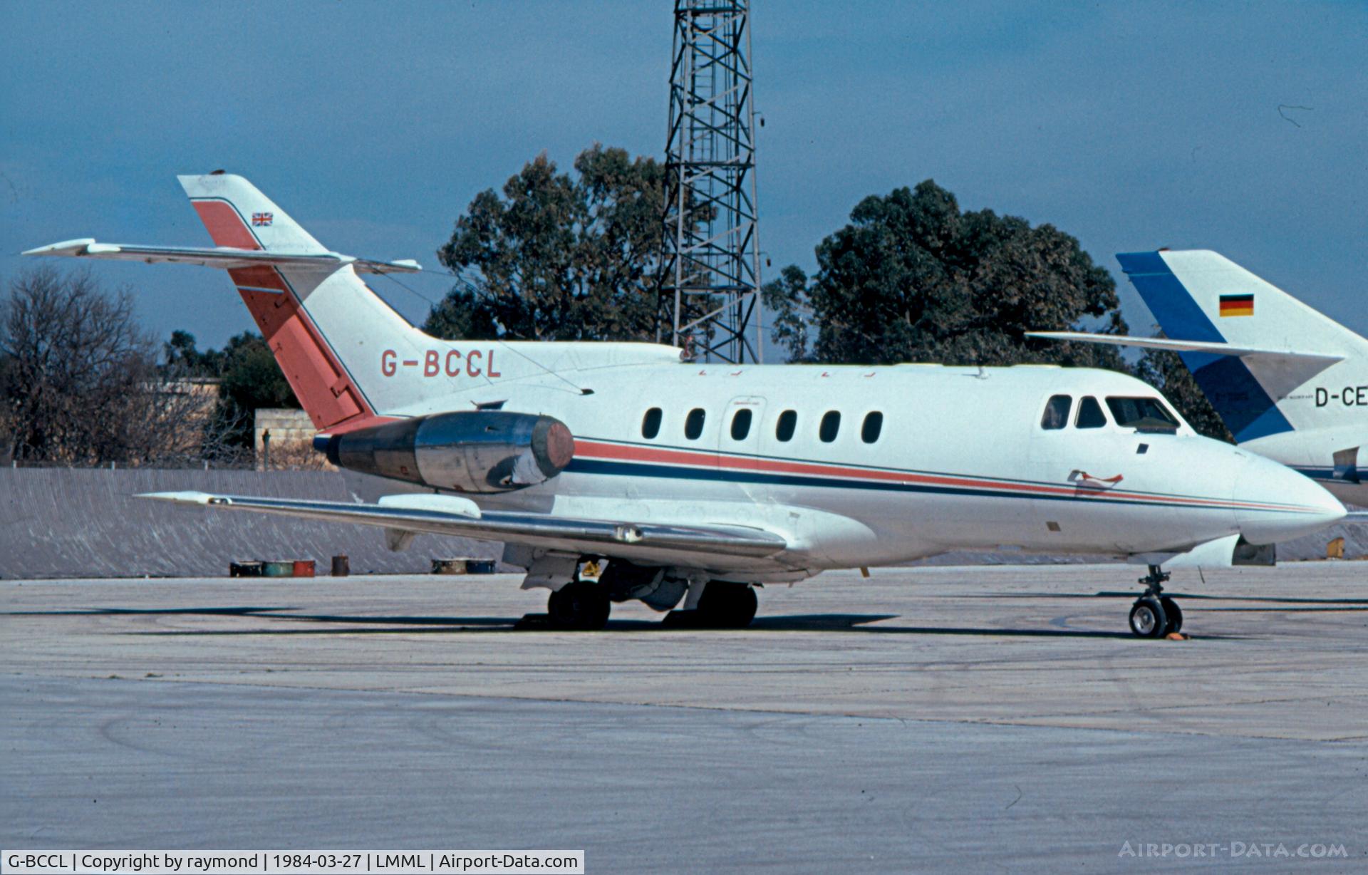 G-BCCL, 1974 Hawker Siddeley HS.125 Series 600B C/N 256039, HS125 G-BBCL McAlpine Aviation