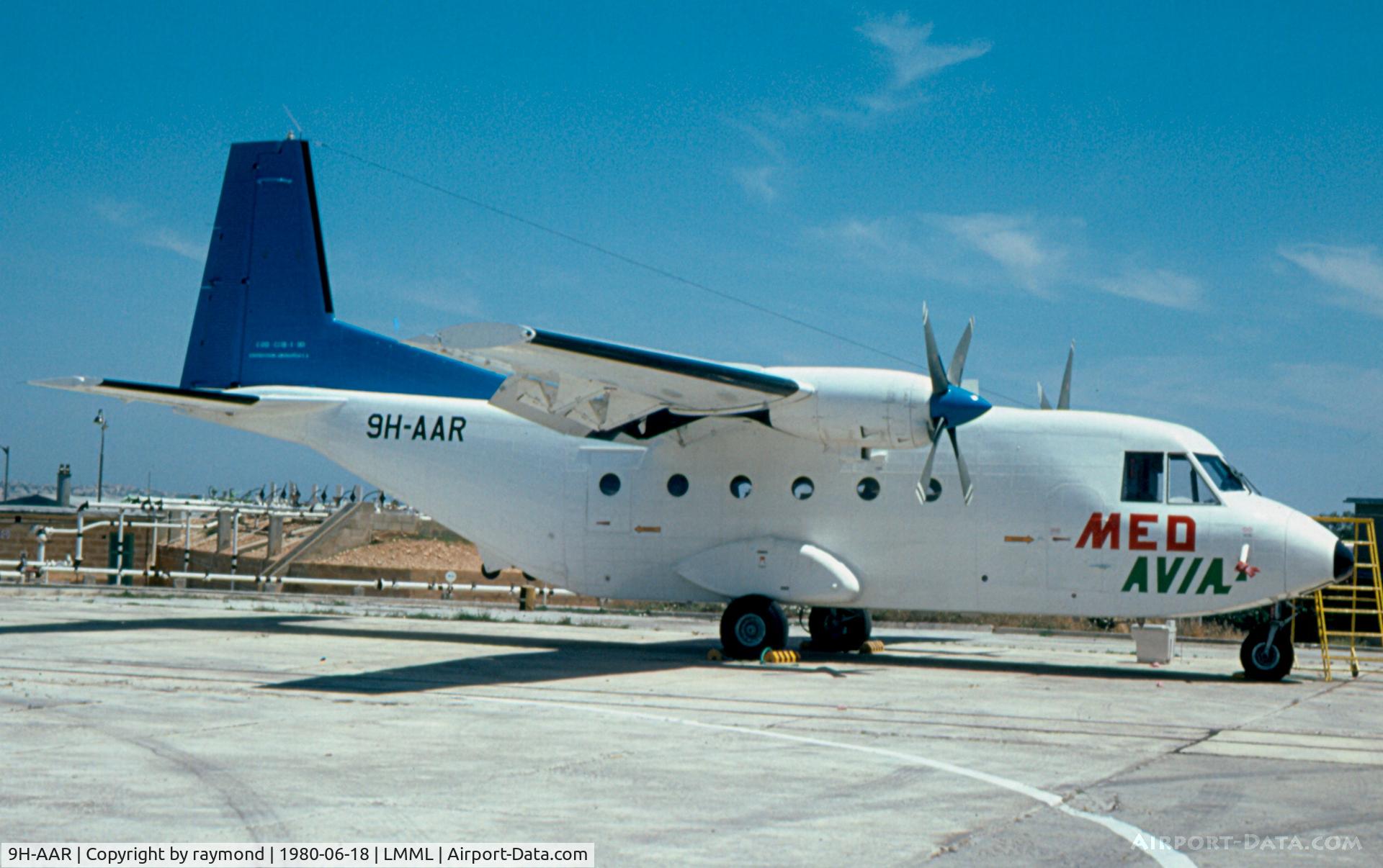 9H-AAR, 1980 CASA C-212-200 Aviocar C/N 161, Casa212 9H-AAR Medavia