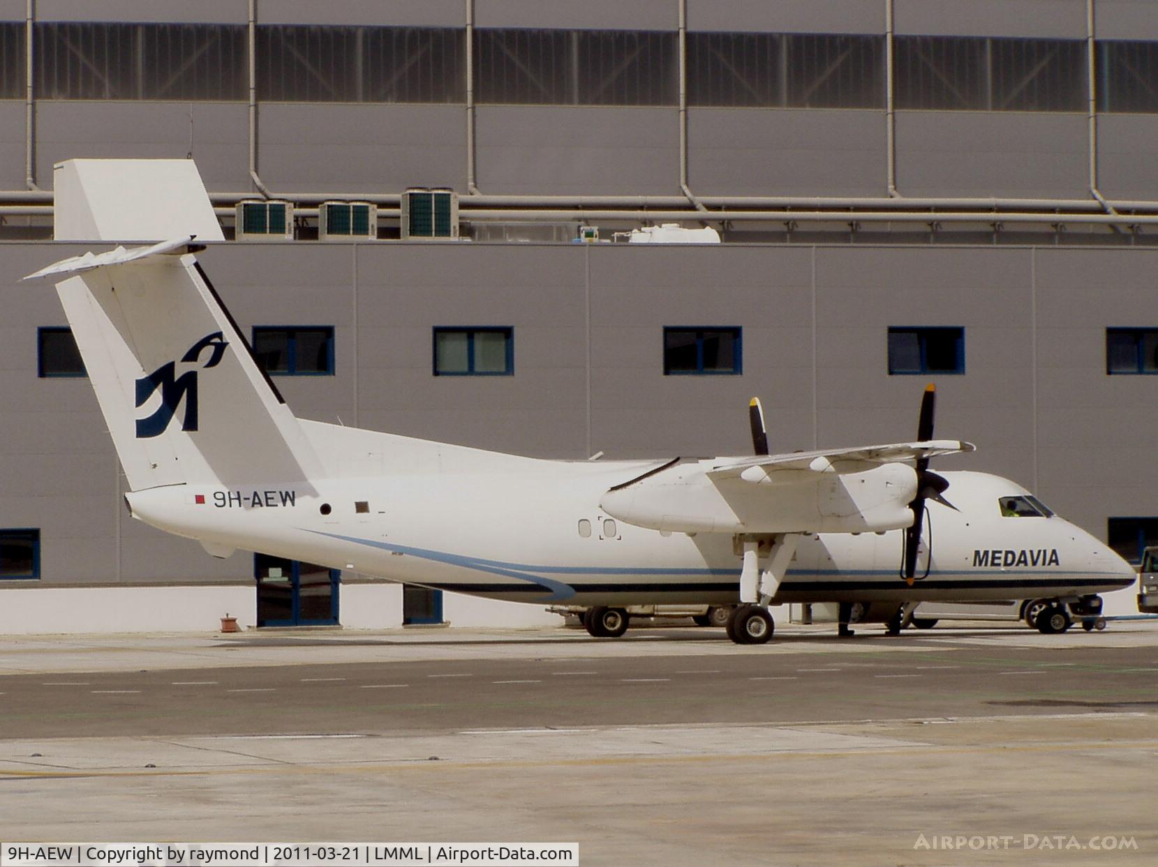 9H-AEW, 1990 De Havilland Canada DHC-8-102 Dash 8 C/N 222, Dash-8 9H-AEW Medavia