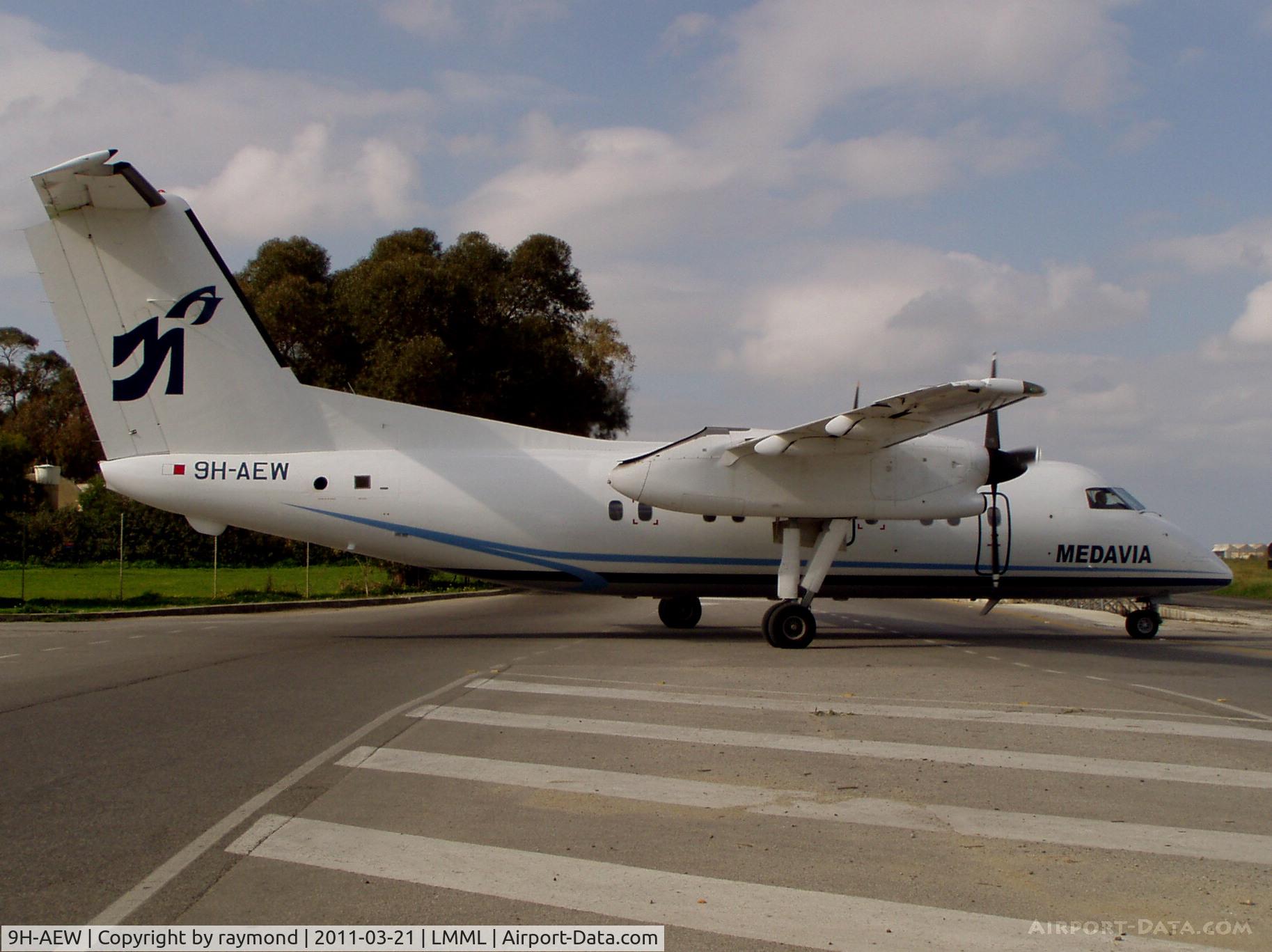 9H-AEW, 1990 De Havilland Canada DHC-8-102 Dash 8 C/N 222, Dash-8 9H-AEW Medavia