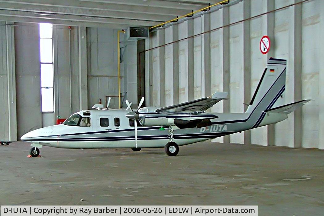 D-IUTA, Rockwell 690C Turbo Commander C/N 11639, Rockwell 690C Jetprop 840 [11639] Dortmund~D 26/05/2006