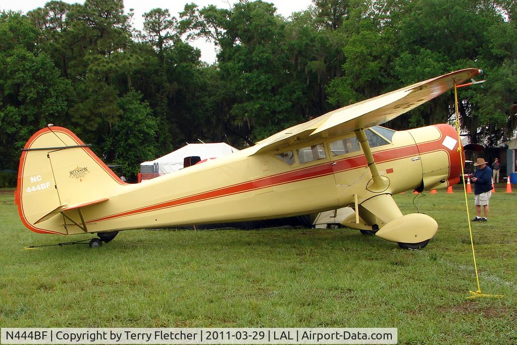 N444BF, 1947 Stinson V77 Reliant C/N 77-434, 2011 Sun n Fun - Lakeland , Florida