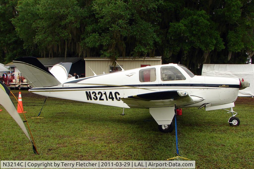 N3214C, 1954 Beech E35 C/N D-3878, 2011 Sun n Fun - Lakeland , Florida
