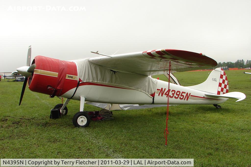 N4395N, 1947 Cessna 195 C/N 7010, 2011 Sun n Fun - Lakeland , Florida