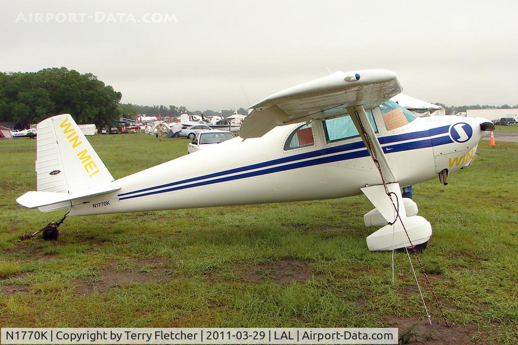 N1770K, 1946 Luscombe 8E Silvaire C/N 4497, 2011 Sun n Fun - Lakeland , Florida