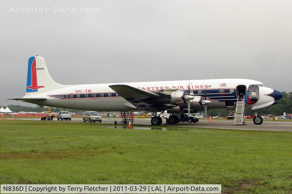 N836D, 1957 Douglas DC-7B C/N 45345, 2011 Sun n Fun -  Lakeland , Florida