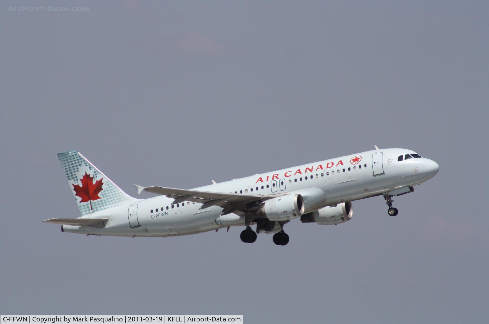 C-FFWN, 1991 Airbus A320-211 C/N 159, Airbus A320