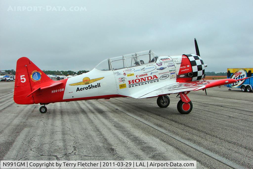N991GM, 1941 North American AT-6C Texan C/N 88-17575, 2011 Sun n Fun -  Lakeland , Florida