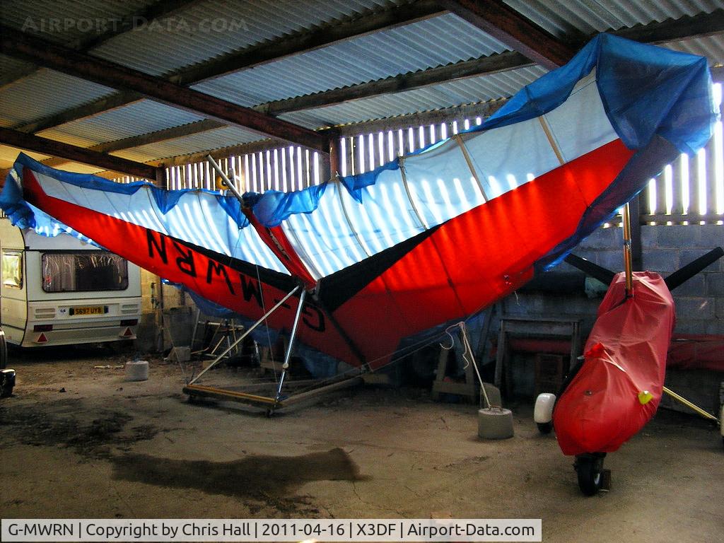 G-MWRN, 1991 Solar Wings Pegasus XL-R C/N SW-WA-1489, at Croft Farm, Defford