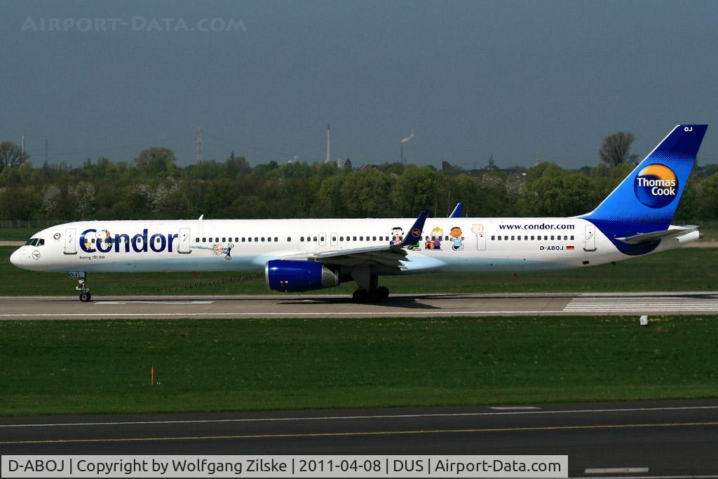 D-ABOJ, 2000 Boeing 757-330 C/N 29019, visitor