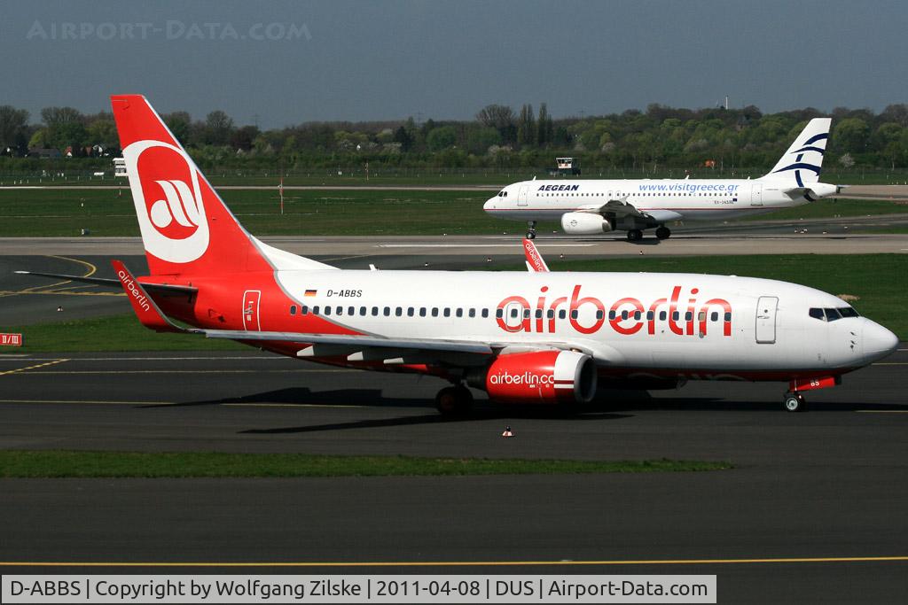 D-ABBS, 2001 Boeing 737-76N C/N 28654, visitor