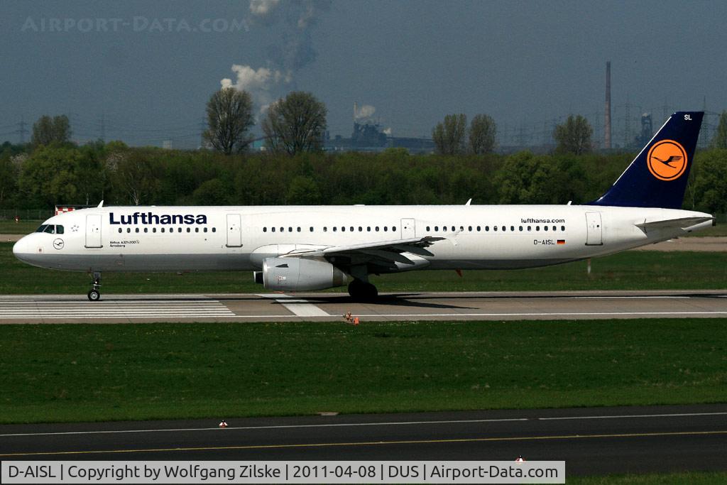 D-AISL, 2008 Airbus A321-231 C/N 3434, visitor