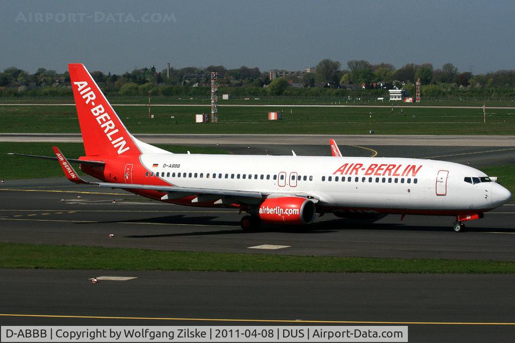 D-ABBB, 2001 Boeing 737-86J C/N 32624, visitor