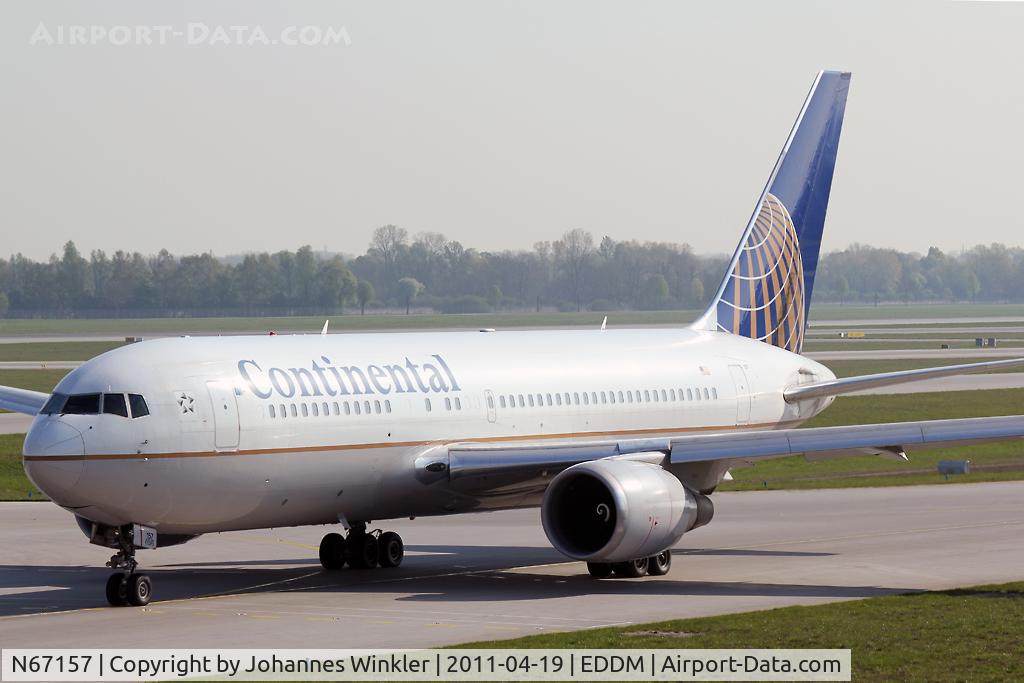 N67157, 2001 Boeing 767-224 C/N 30436, Continental B762