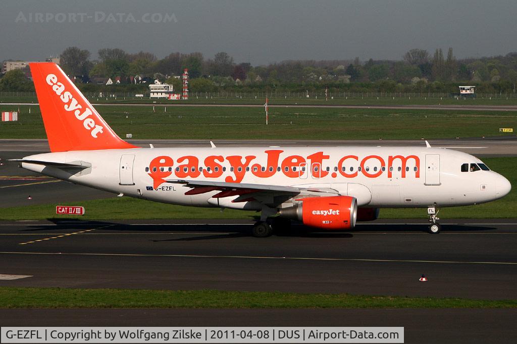 G-EZFL, 2009 Airbus A319-111 C/N 4056, visitor