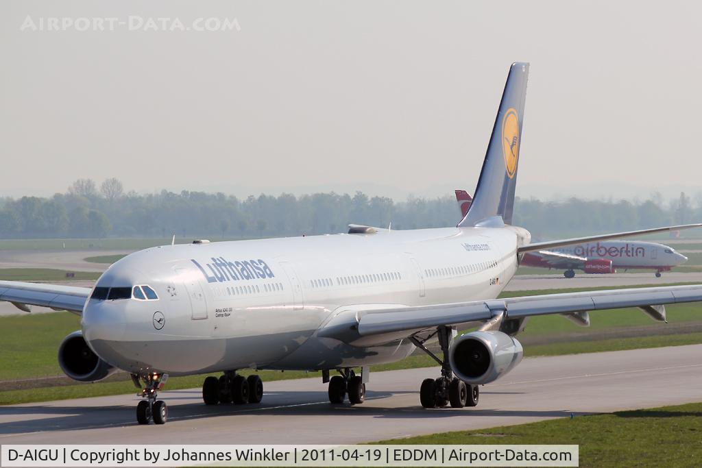 D-AIGU, 2000 Airbus A340-313 C/N 321, Lufthansa A343