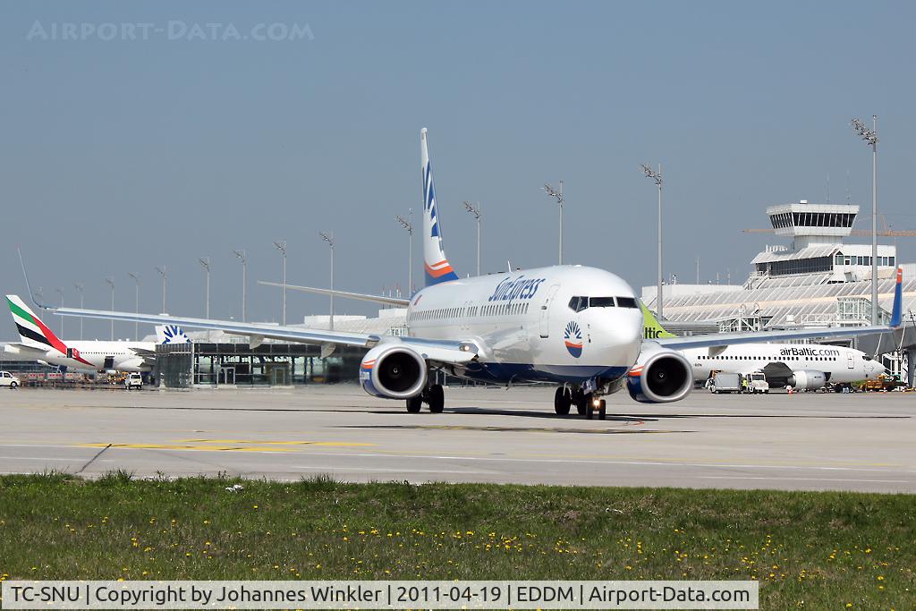 TC-SNU, 2010 Boeing 737-8HC C/N 40756, Sun Express B738