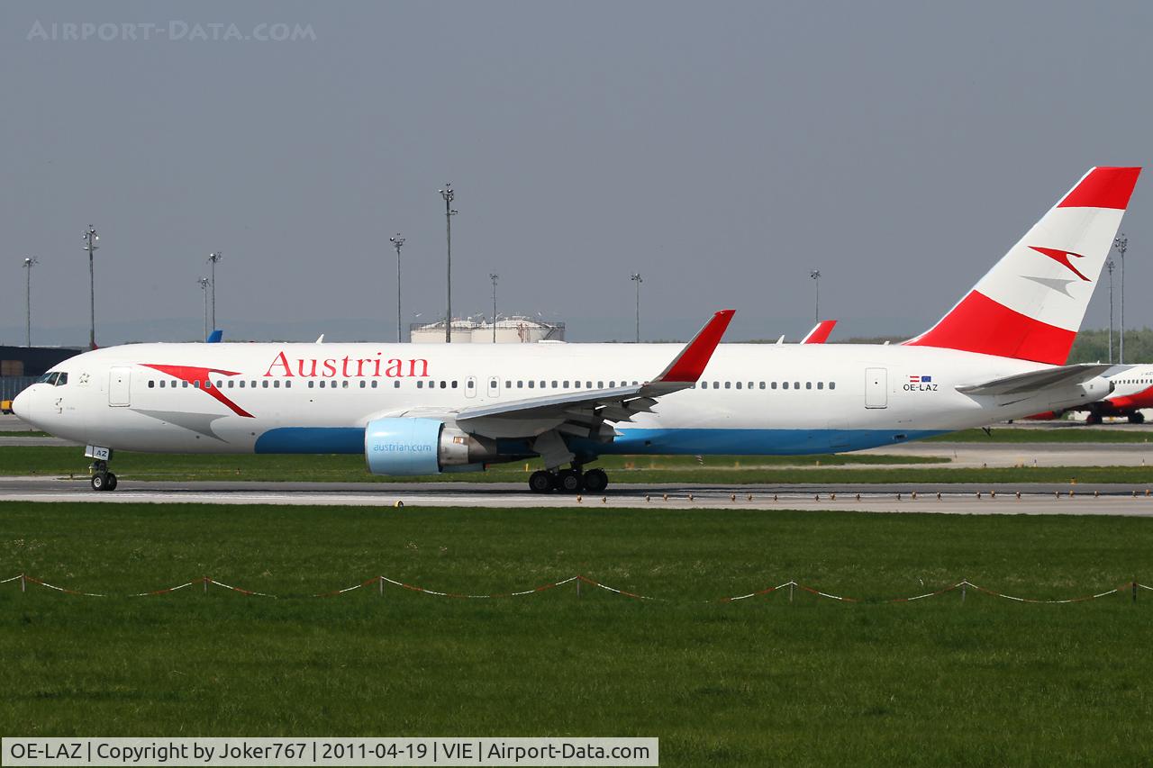 OE-LAZ, 1999 Boeing 767-3Z9 C/N 30331, Austrian Airlines