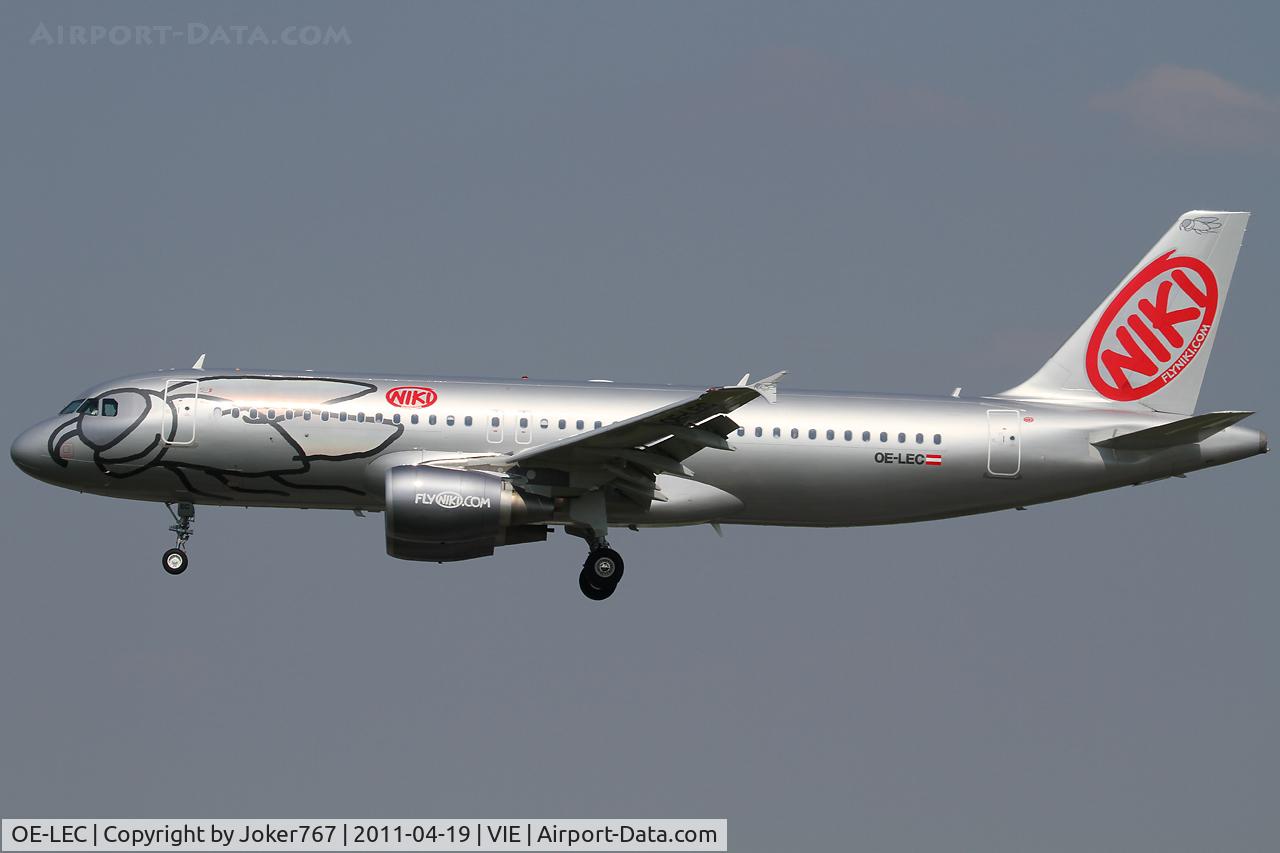 OE-LEC, 2010 Airbus A320-214 C/N 4316, NIKI