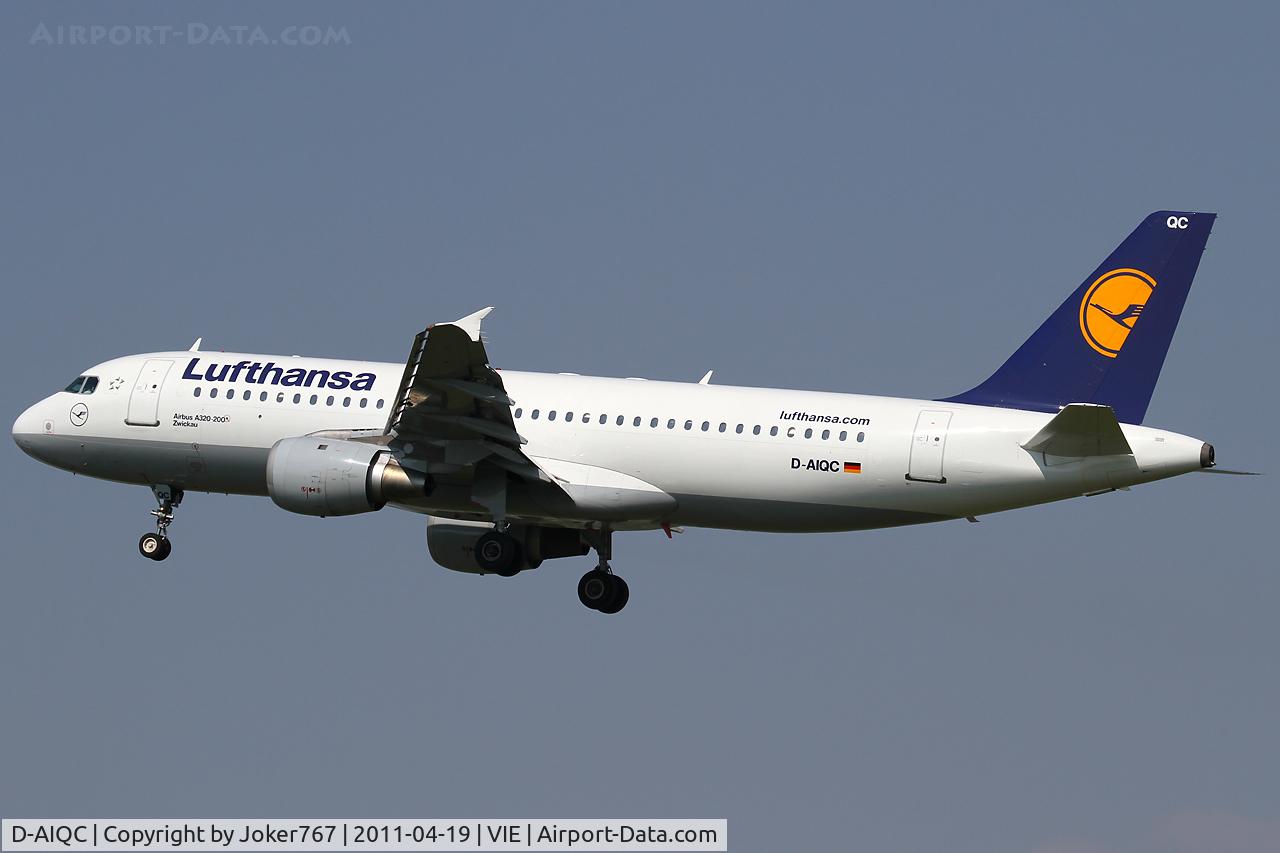 D-AIQC, 1991 Airbus A320-211 C/N 0201, Lufthansa