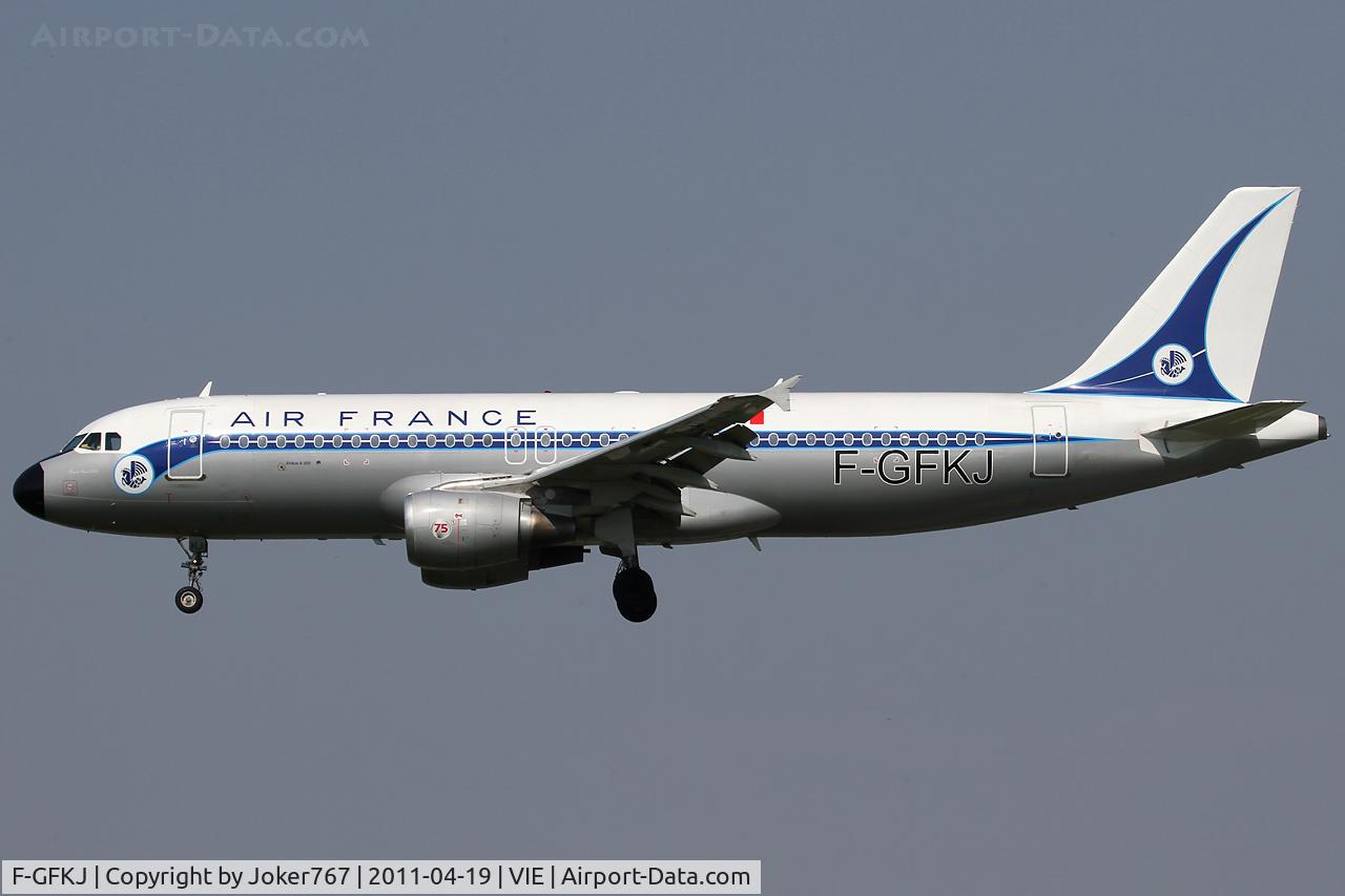 F-GFKJ, 1989 Airbus A320-211 C/N 0063, Air France