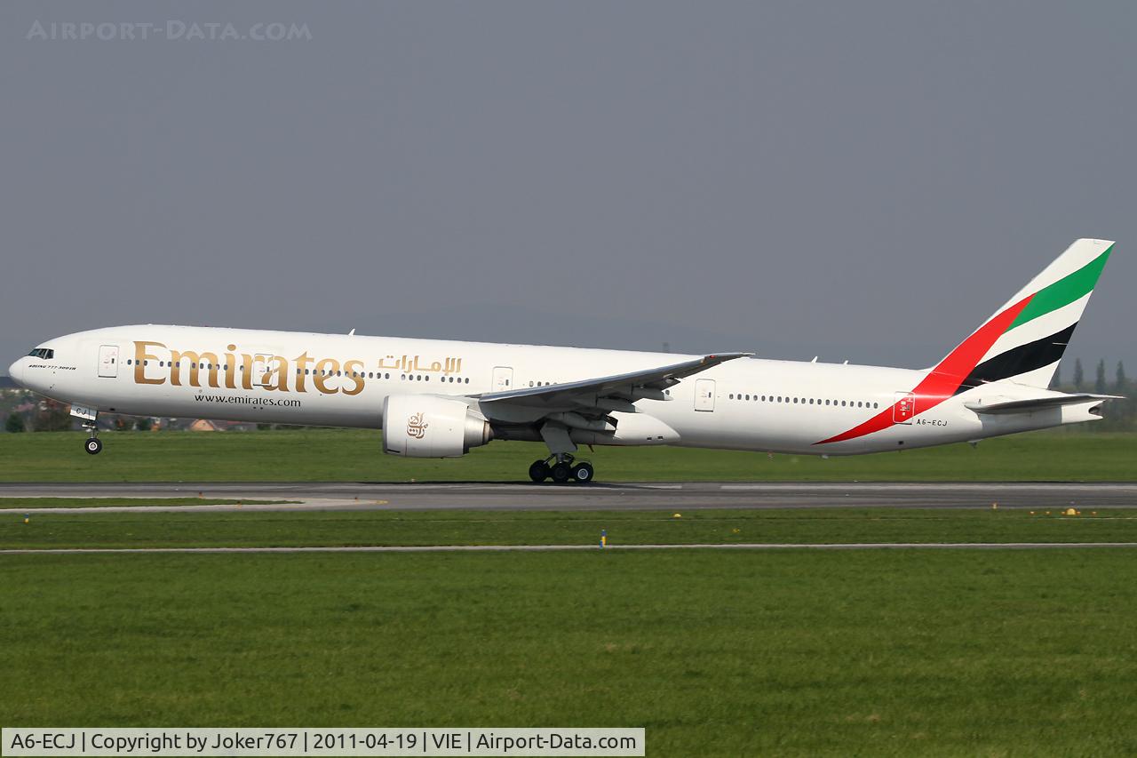 A6-ECJ, 2008 Boeing 777-31H/ER C/N 35583, Emirates