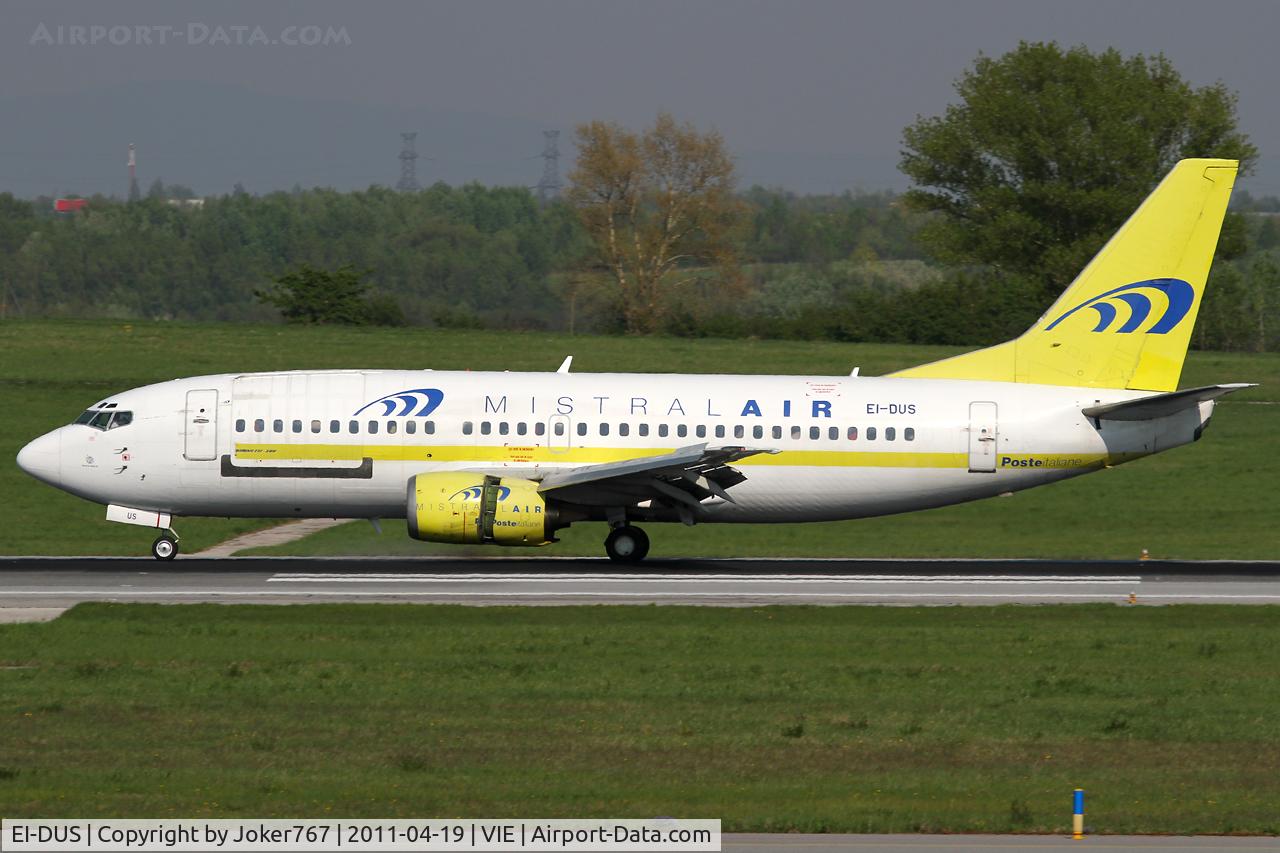 EI-DUS, 1988 Boeing 737-3M8(QC) C/N 24021, Mistral Air