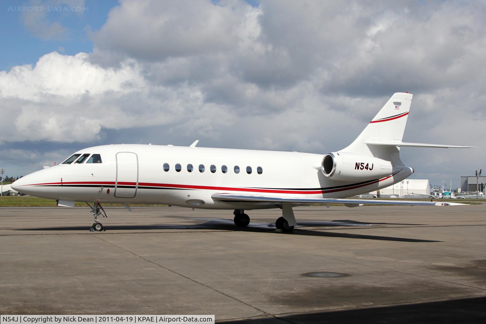 N54J, 2001 Dassault Falcon 2000 C/N 141, KPAE