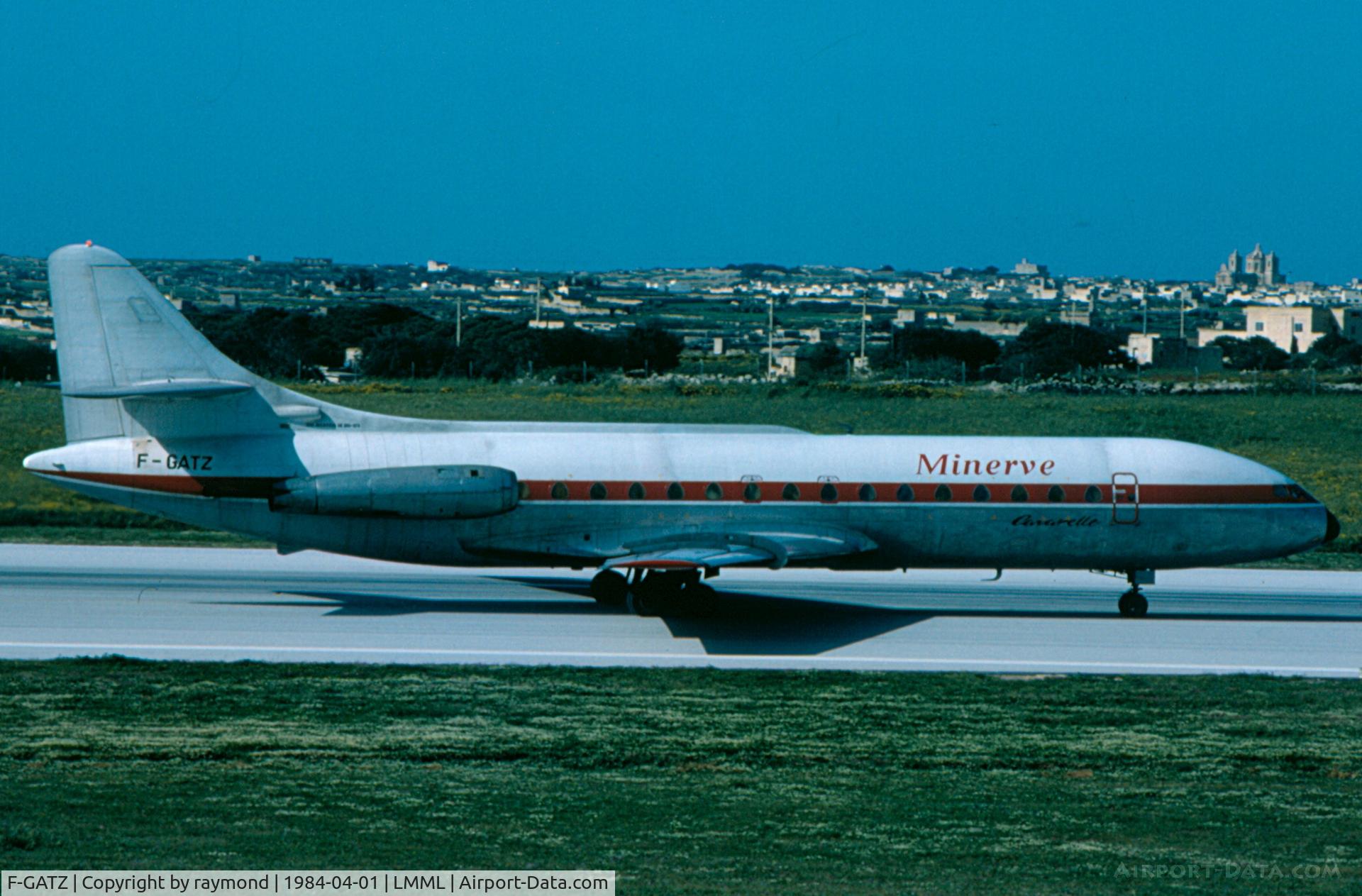 F-GATZ, 1964 Sud Aviation SE-210 Caravelle VI-N C/N 175, Caravelle F-GATZ Minerve