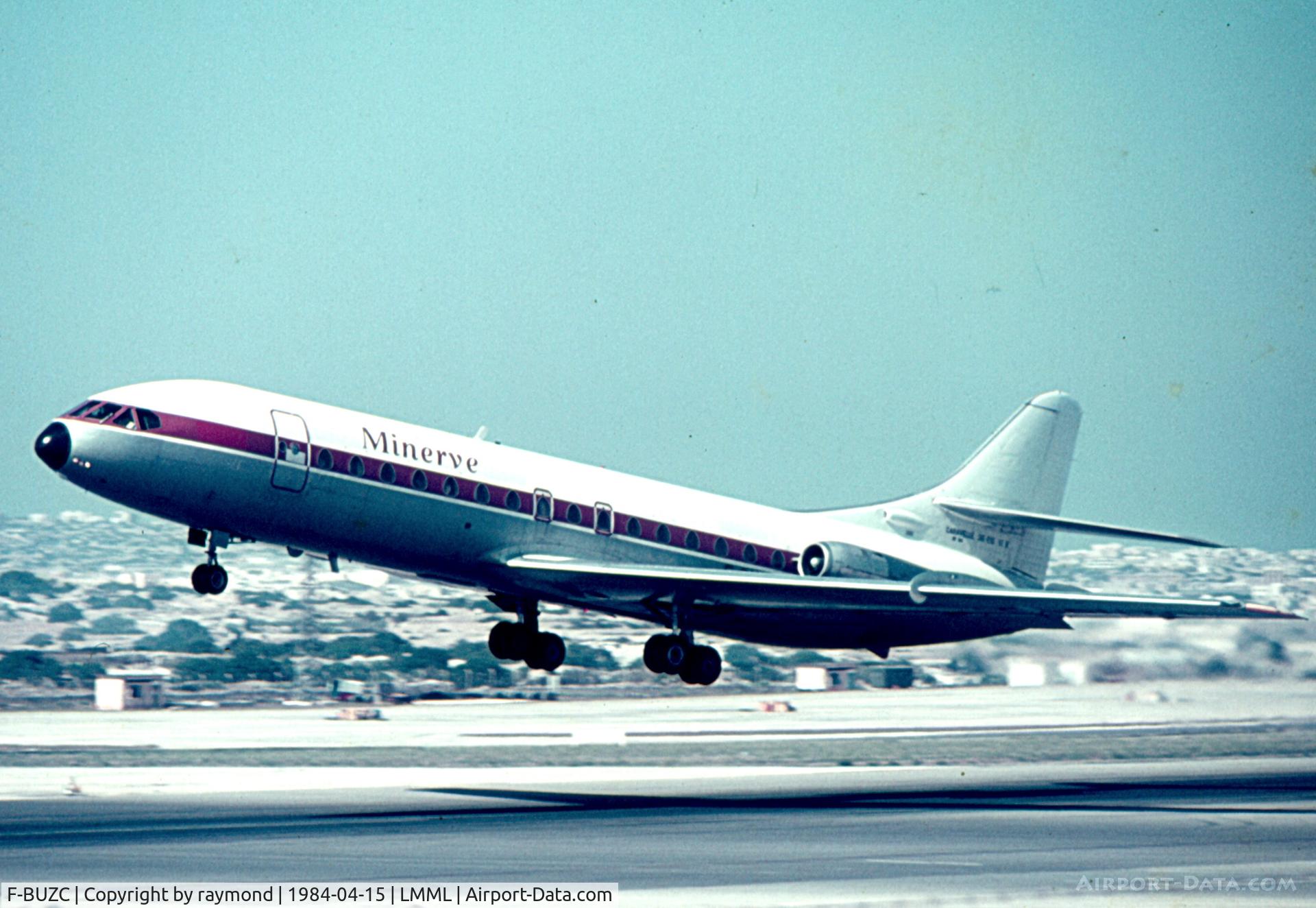 F-BUZC, 1961 Sud Aviation SE-210 Caravelle VI-R C/N 94, Caravelle F-BUZC Minerve