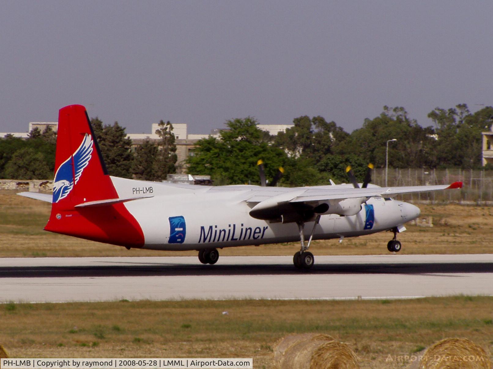 PH-LMB, 1988 Fokker 50F C/N 20119, F27 PH-LMB Miniliner