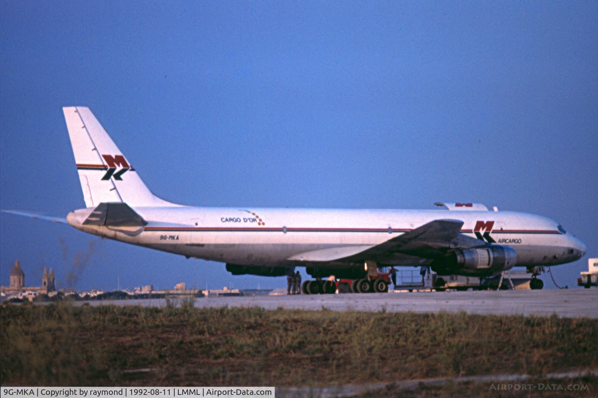 9G-MKA, 1966 Douglas DC-8-55F C/N 45804, DC8 9G-MKA MK Airlines