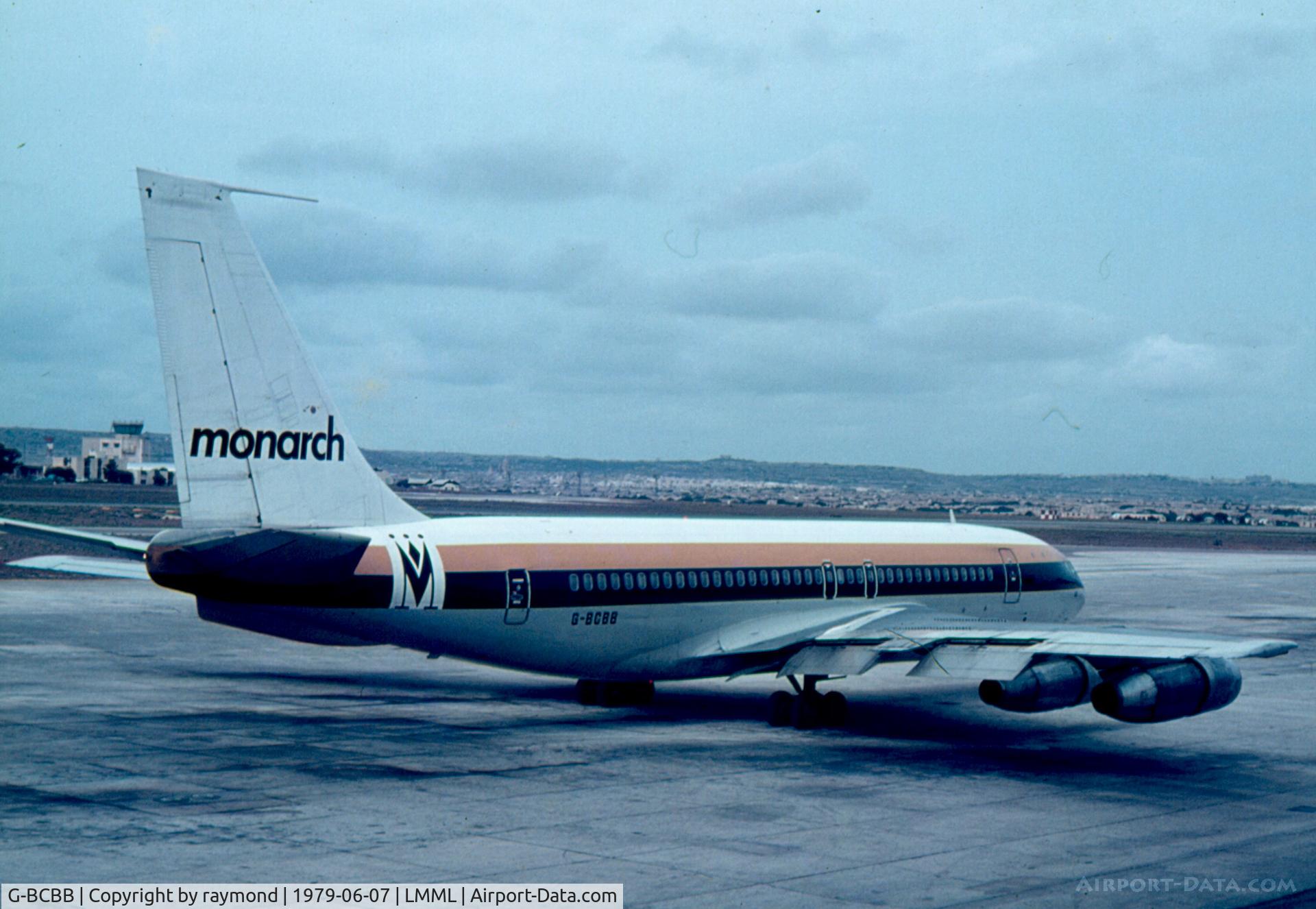 G-BCBB, 1960 Boeing 720-023B C/N 18013, B720b G-BCBB Monarch Airlines