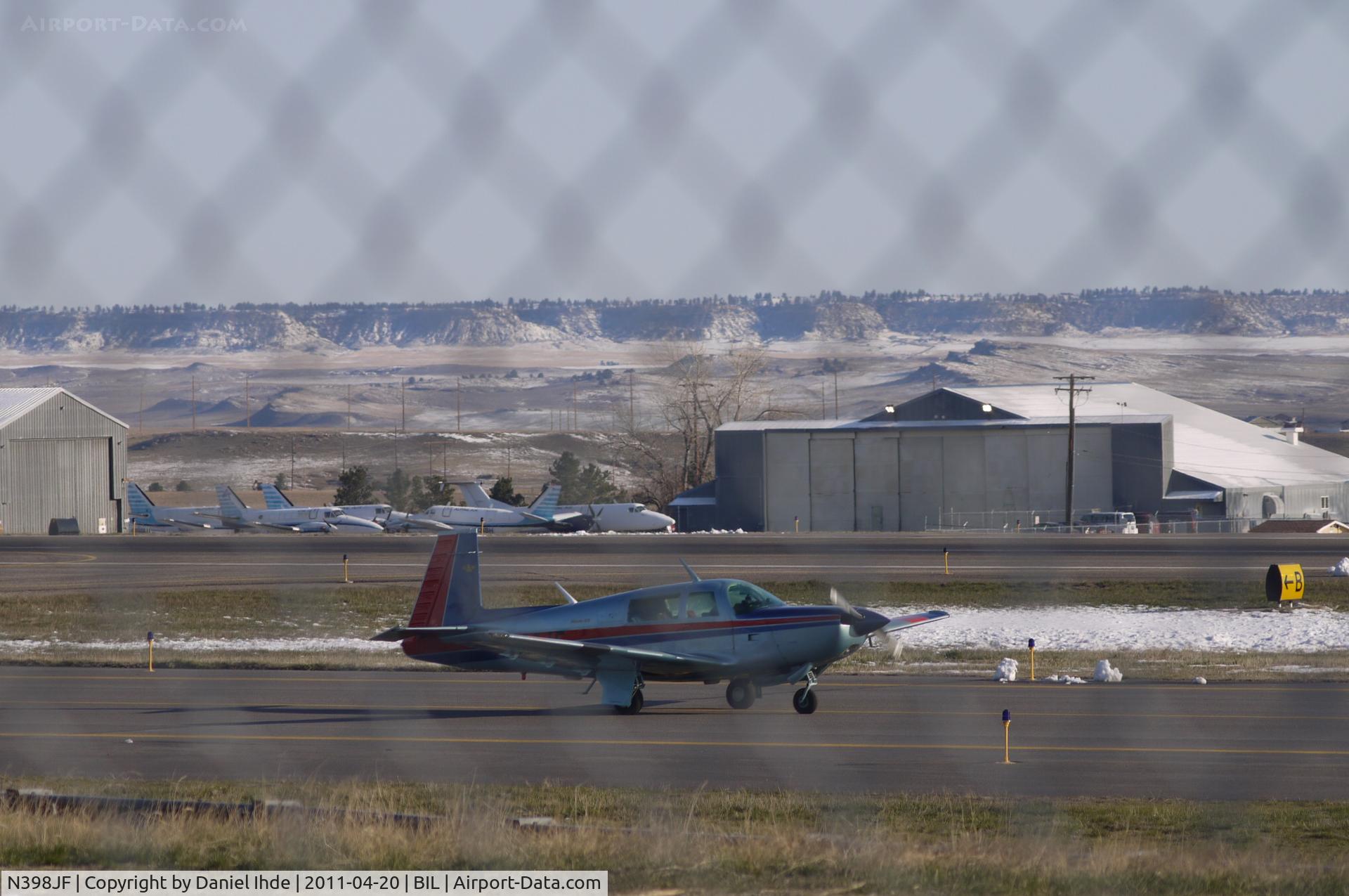 N398JF, Mooney M20K C/N 25-0398, Mooney M20K