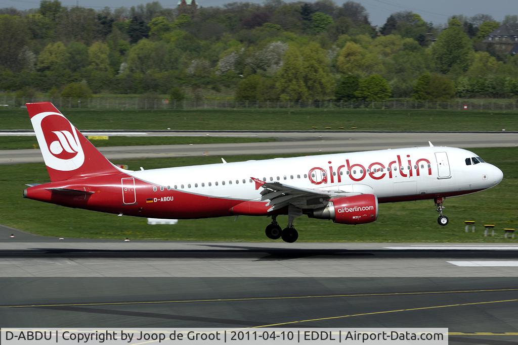 D-ABDU, 2008 Airbus A320-214 C/N 3516, Air Berlin