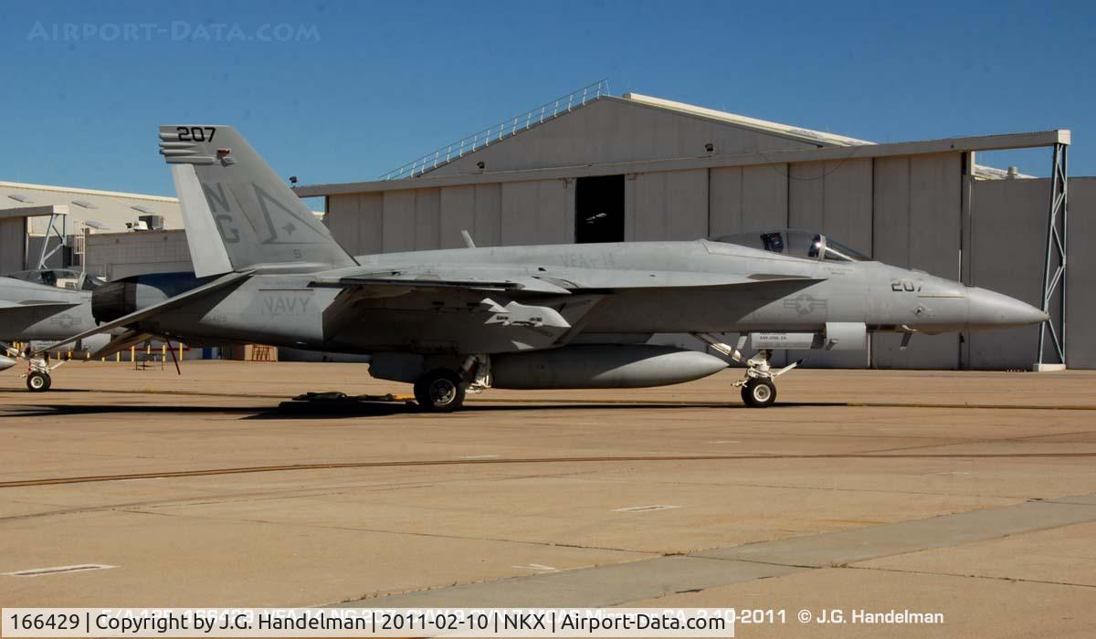 166429, Boeing F/A-18E Super Hornet C/N E074, at MCAS Miramar CA