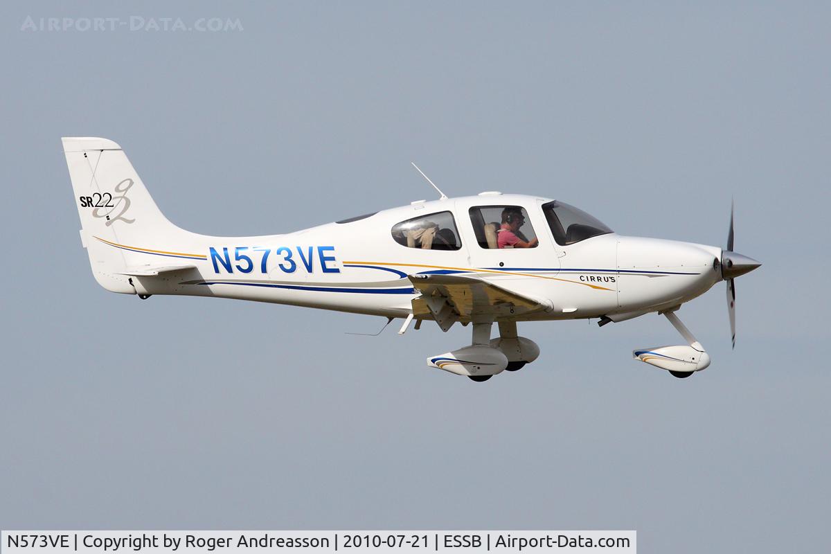 N573VE, 2004 Cirrus SR22 G2 C/N 1078, Arriving from Roskilde