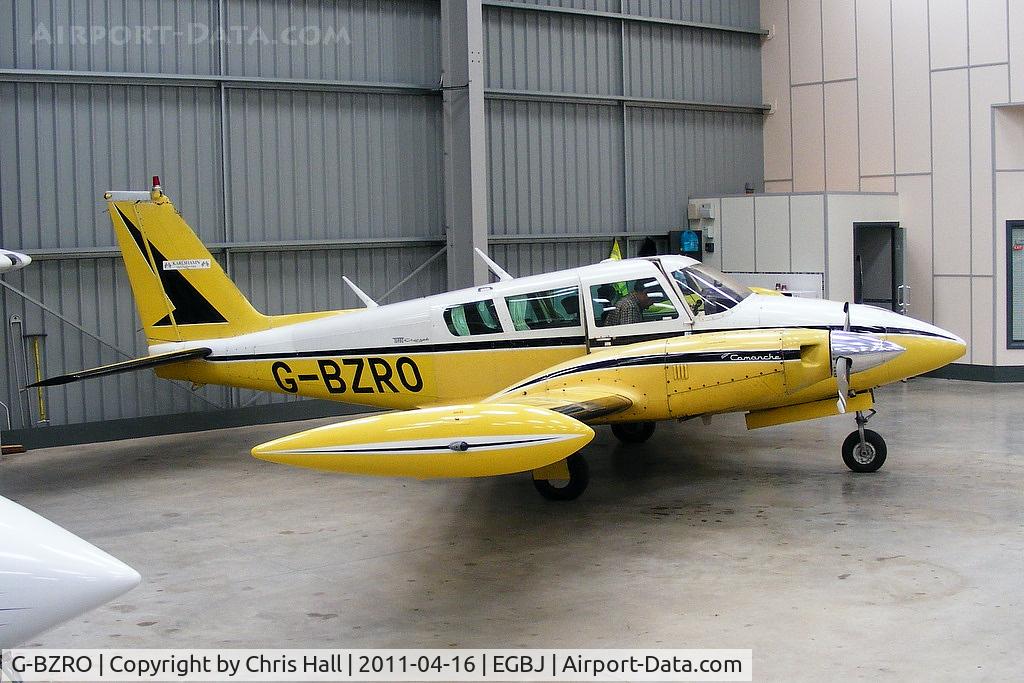 G-BZRO, 1969 Piper PA-30 Twin Comanche Twin Comanche C/N 30-1923, Gloucester Comanche Group
