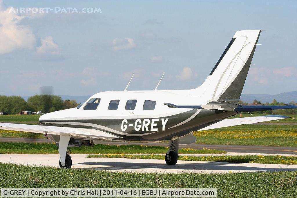 G-GREY, 1998 Piper PA-46-350P Malibu Mirage C/N 4636155, privately owned