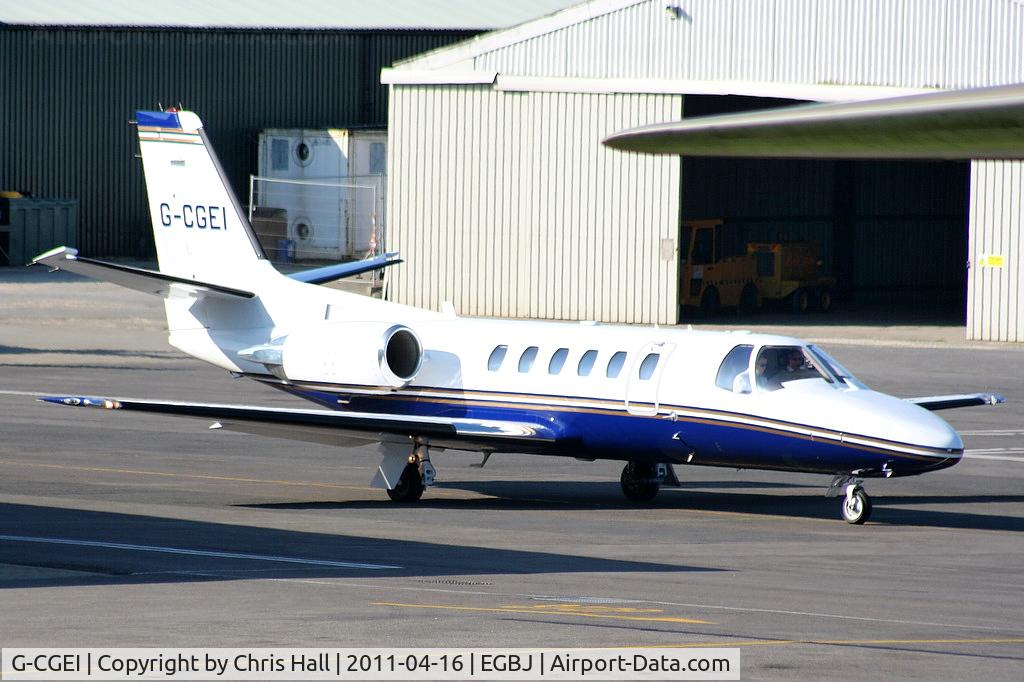 G-CGEI, 2000 Cessna 550 Citation Bravo C/N 550-0951, Privately owned