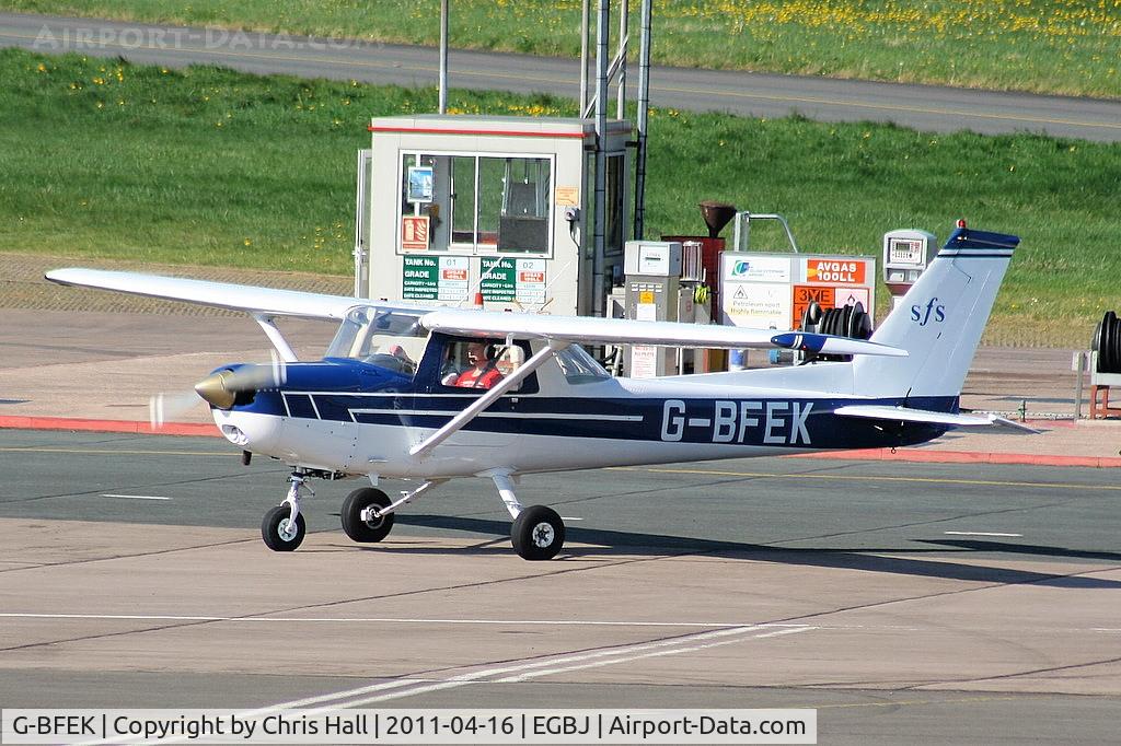G-BFEK, 1977 Reims F152 C/N 1442, Staverton Flying School
