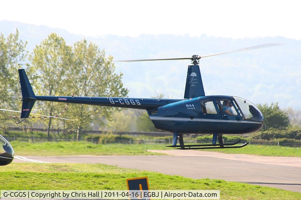 G-CGGS, 2009 Robinson R44 Raven II C/N 12967, Oakfield Investments Ltd