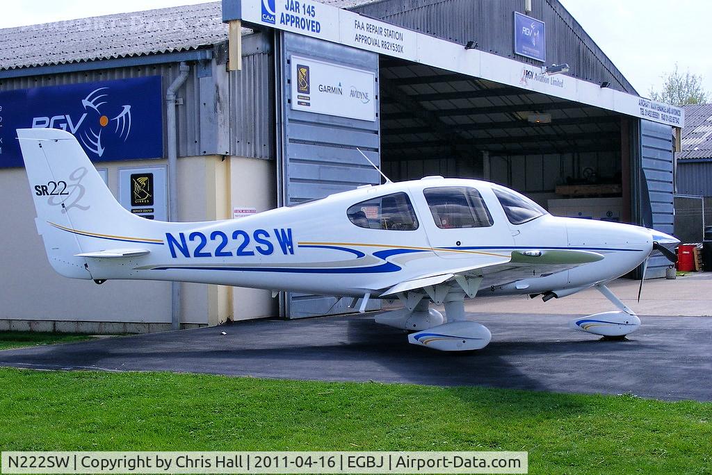 N222SW, 2004 Cirrus SR22 G2 C/N 0977, Staywhite Inc