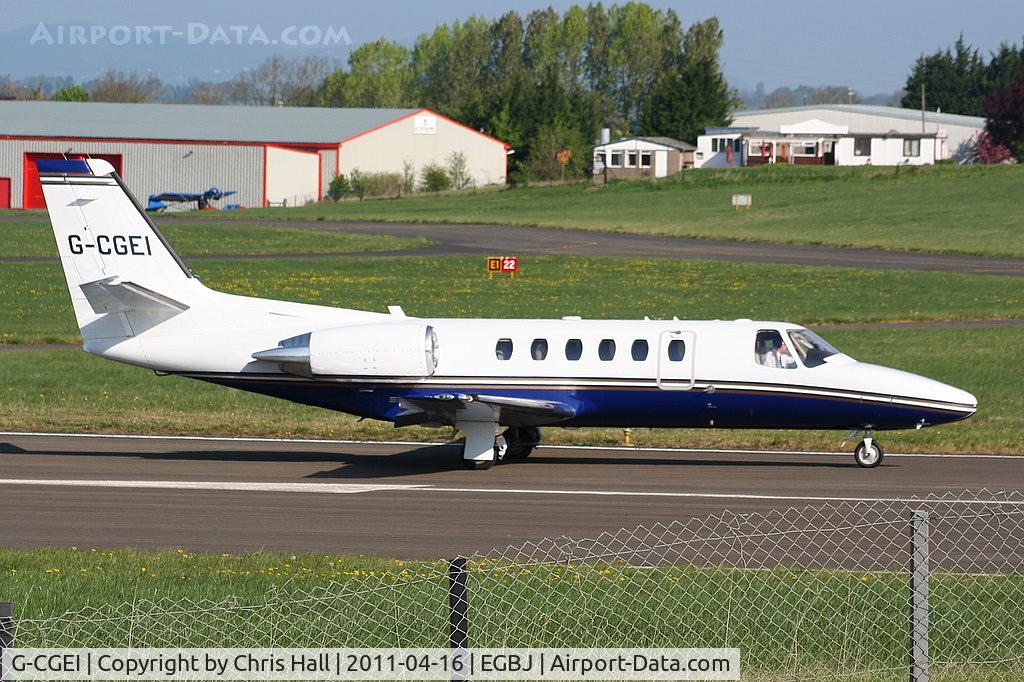 G-CGEI, 2000 Cessna 550 Citation Bravo C/N 550-0951, Privately owned