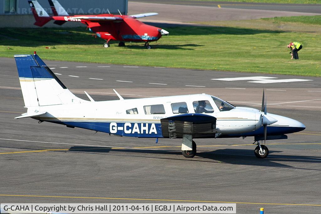 G-CAHA, 1977 Piper PA-34-200T Seneca II C/N 34-7770010, TDG Leasing