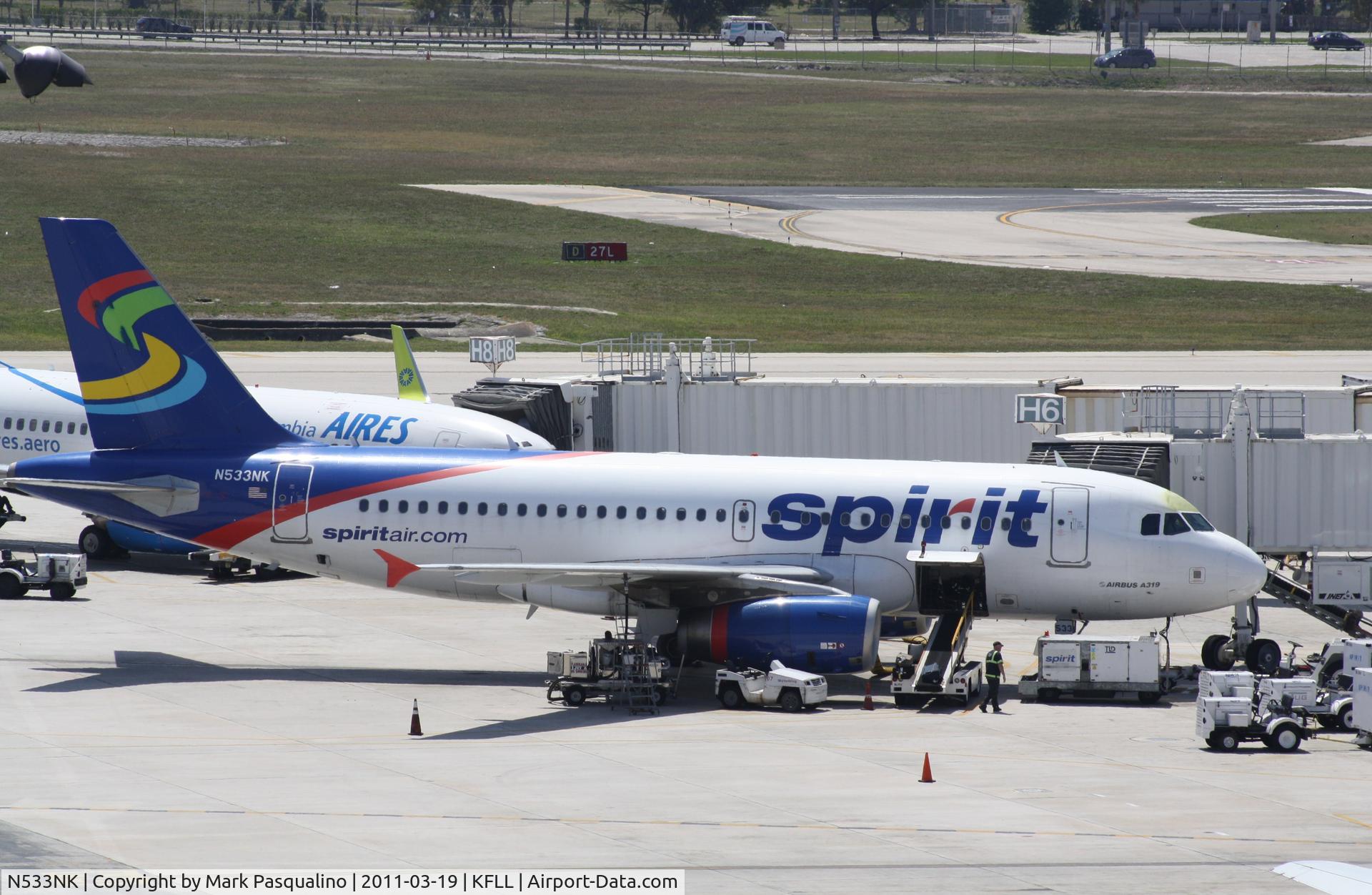 N533NK, 2008 Airbus A319-132 C/N 3393, Airbus A319