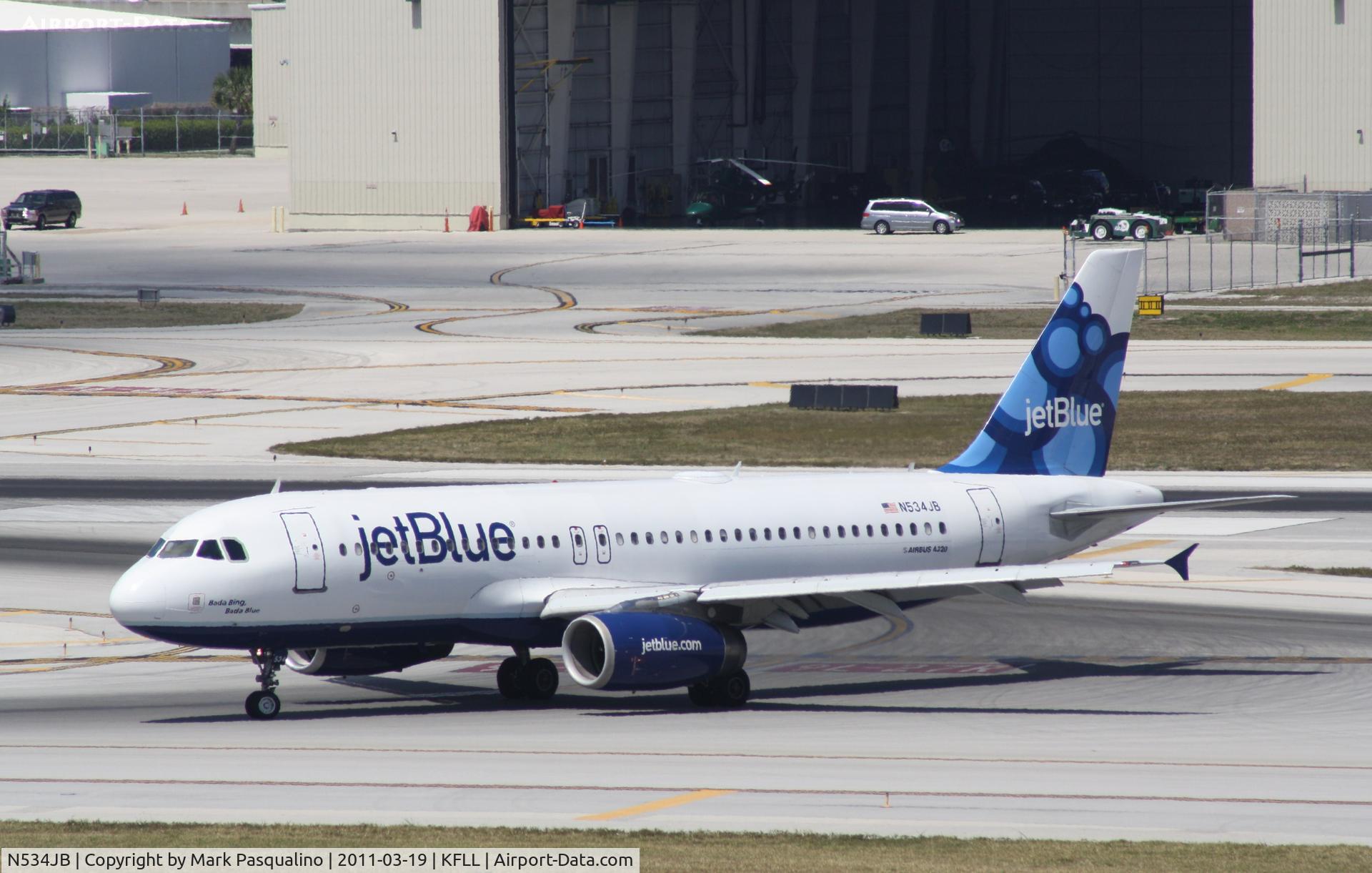 N534JB, 2002 Airbus A320-232 C/N 1705, Airbus A320
